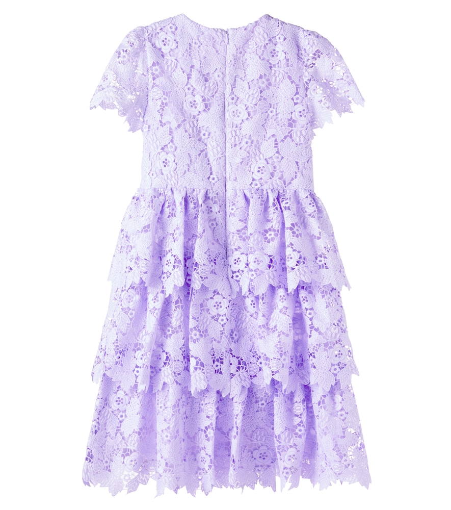  Self-portrait Kids Self-portrait Kids Verziertes Kleid Aus Spitze 