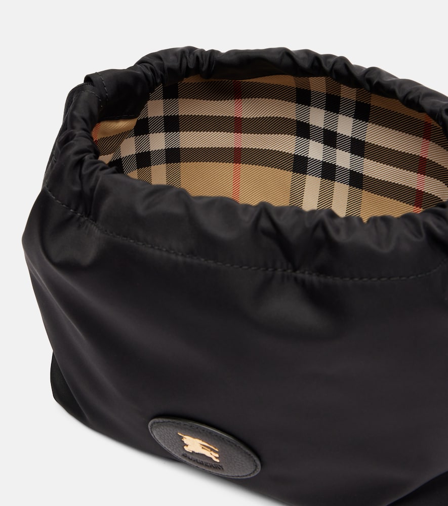  Burberry Burberry Pouch Reversible Con Piel 