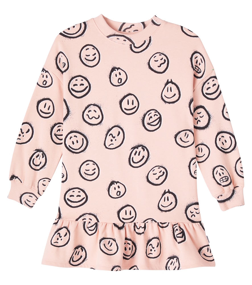 Molo Cherice Printed Cotton Jersey Dress