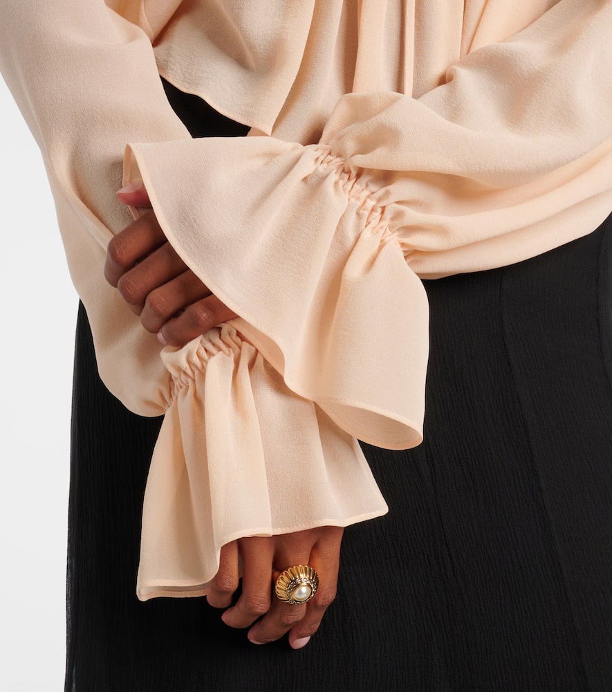Chloé Pearl-embellished Ring In Gold