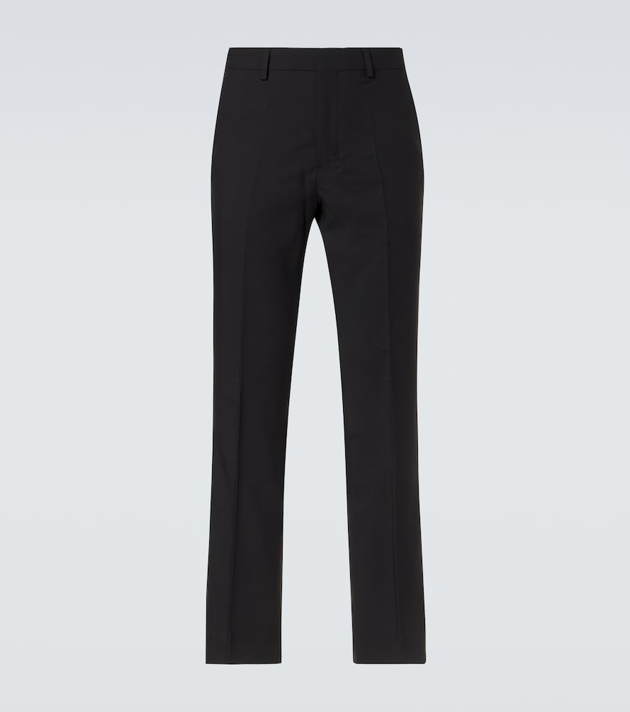 Ami Paris Virgin wool gabardine straight pants