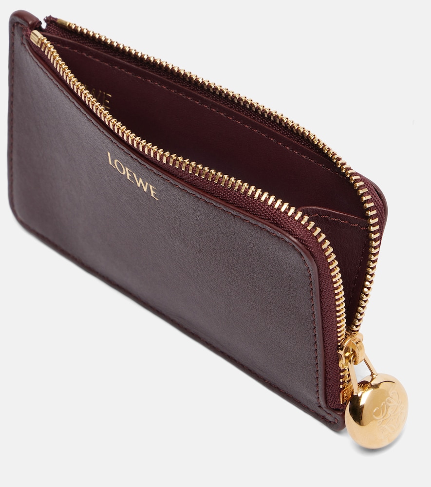  Loewe Loewe Pebble Leather Card Holder 