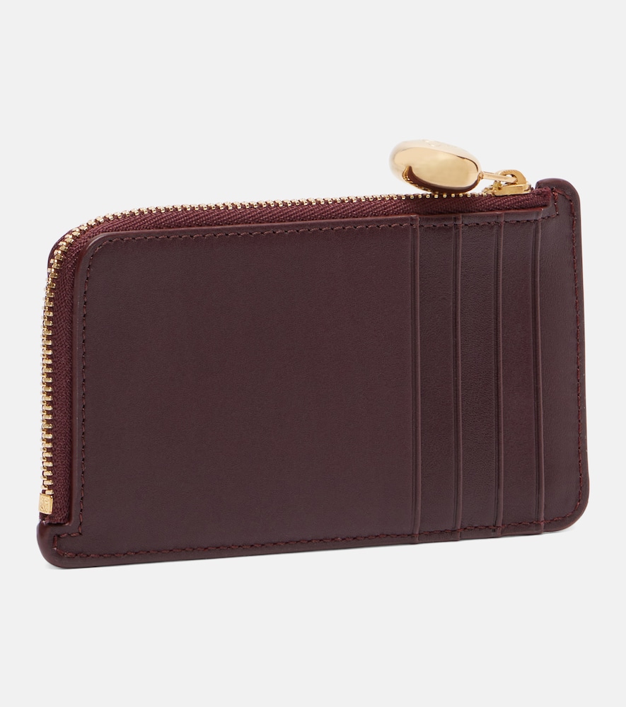  Loewe Loewe Pebble Leather Card Holder 