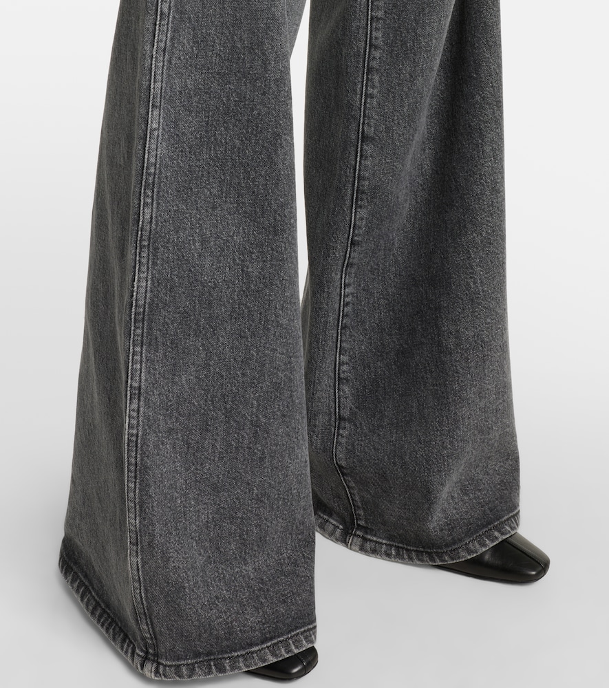  Khaite Khaite High-rise Jeans Dane Mit Weitem Bein 