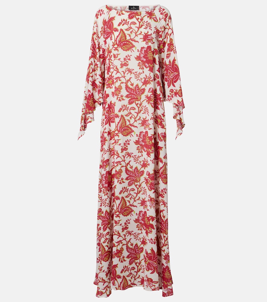 Etro Women's White Floral Maxi Dress UK Size 14 - Mytheresa