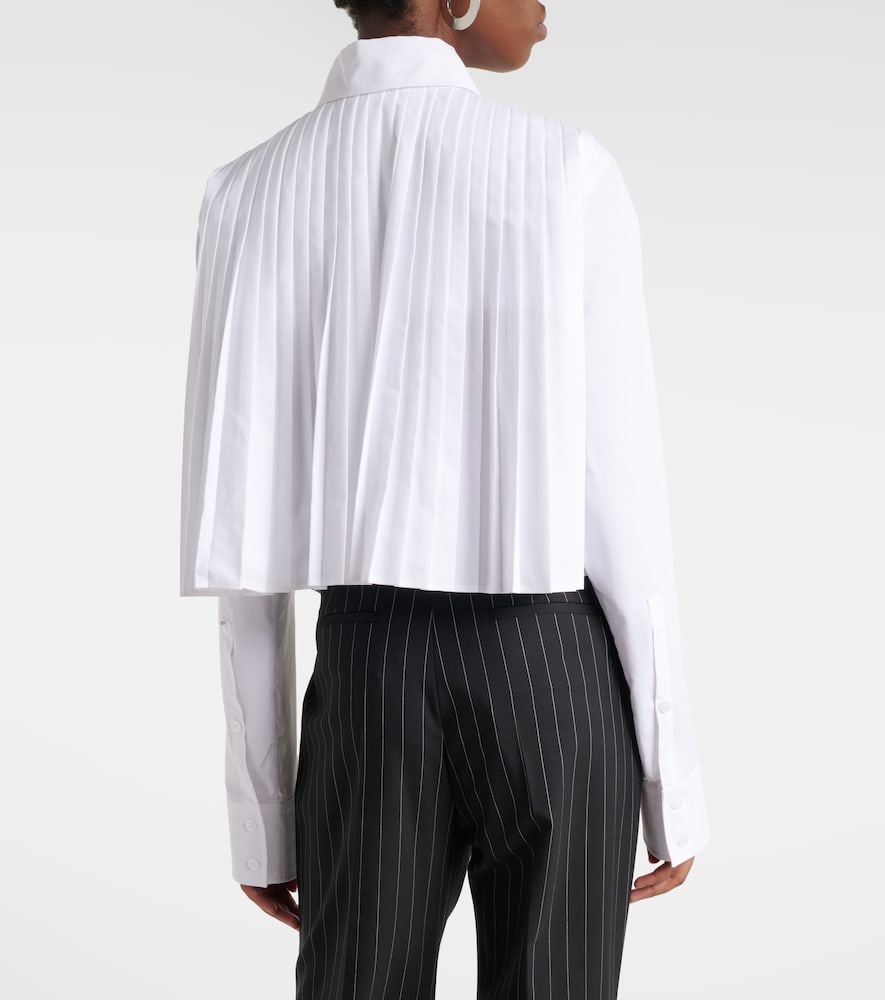  Sportmax Sportmax Ceppo Cotton-blend Poplin Shirt 