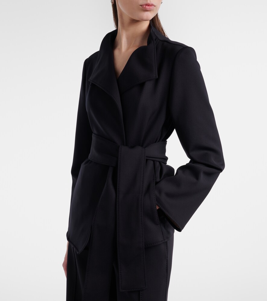  Max Mara Max Mara Talamo Belted Jersey Blazer 