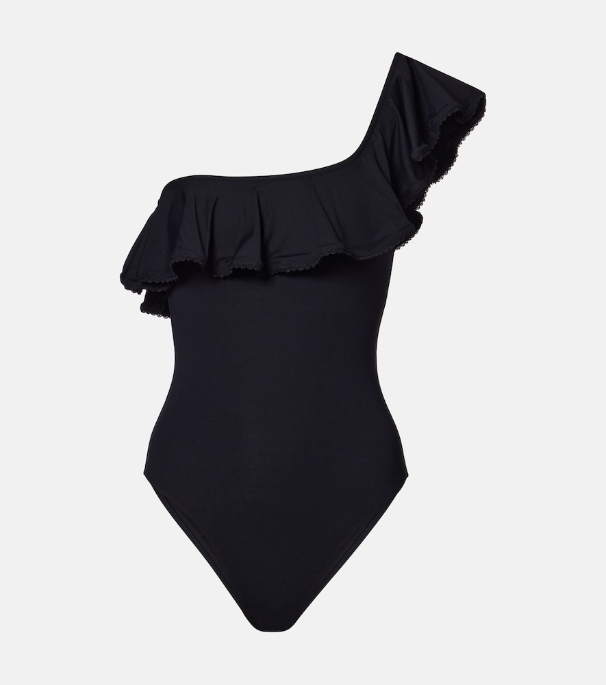 Melissa Odabash Tennessee ruffled one-shoulder swimsuit | Thumbnail 5