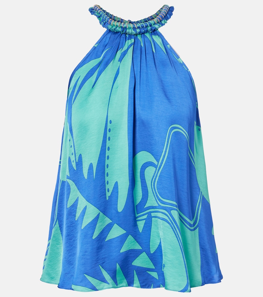 Poupette St Barth Cleo printed top