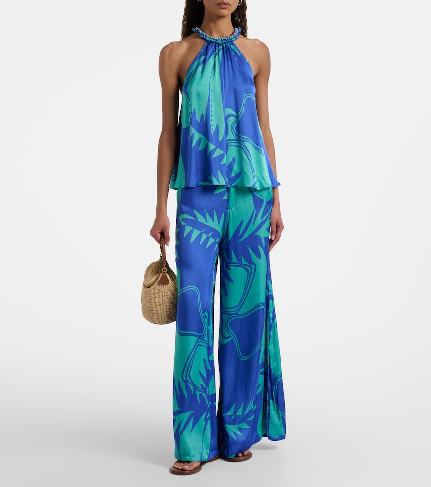 Poupette St Barth Cleo printed top
