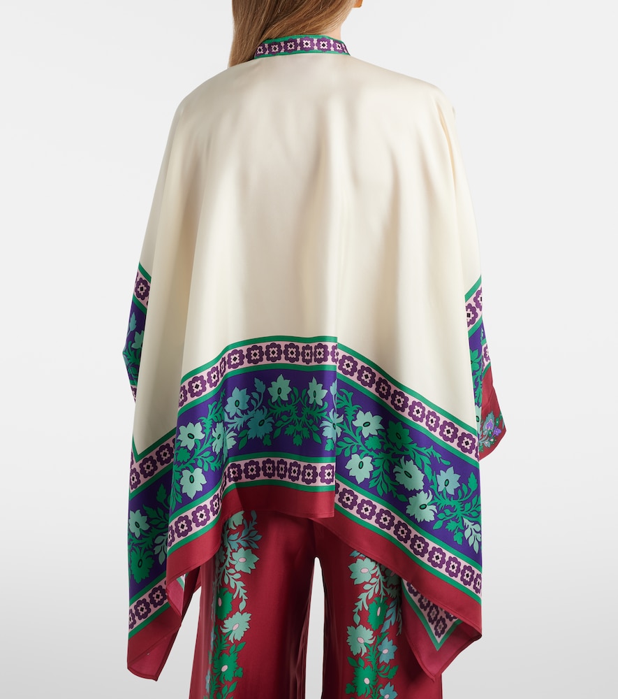 Foulard Printed Silk Twill Shirt