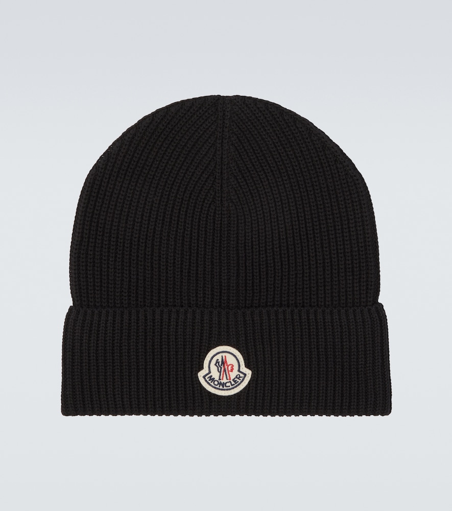 Moncler Archivio ribbed-knit cotton beanie