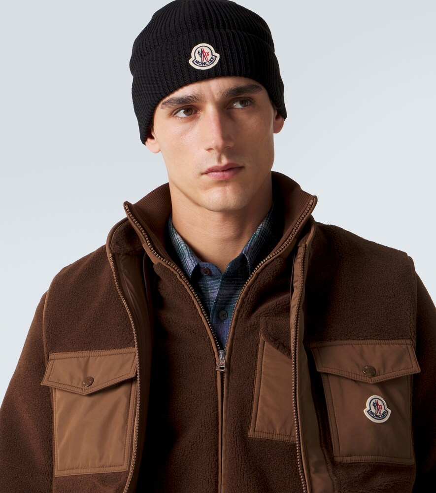  Moncler Moncler Mütze Archivio Aus Baumwolle 