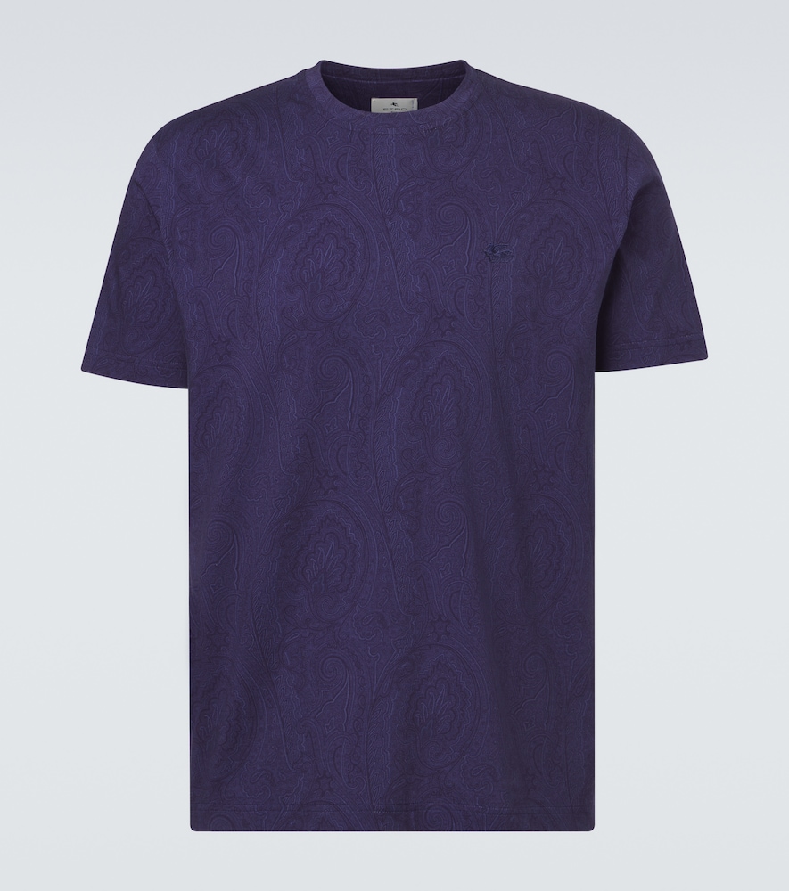 ETRO Etro Paisley cotton T-shirt　エトロ ペイズリー コットン T シャツ
