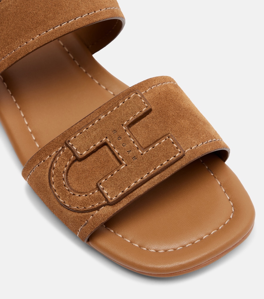  Hogan Hogan H685 Suede Sandals 