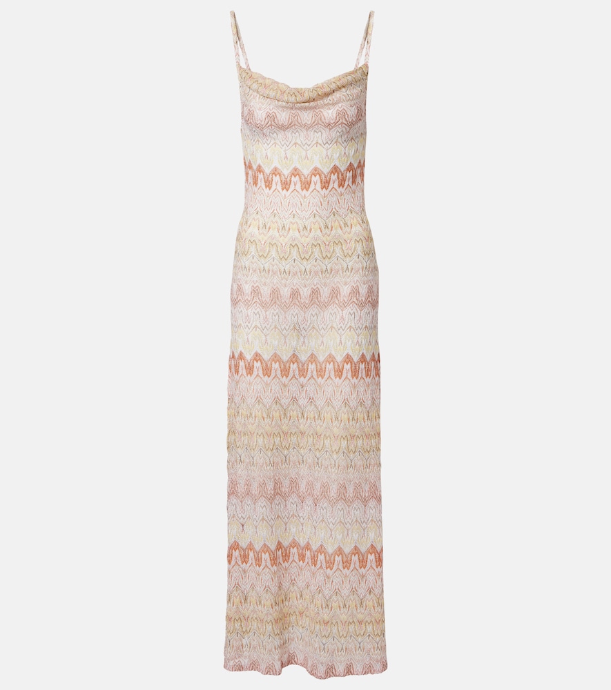 Missoni Women's Multicoloured Lame Maxi Dress UK Size 6 - Mytheresa