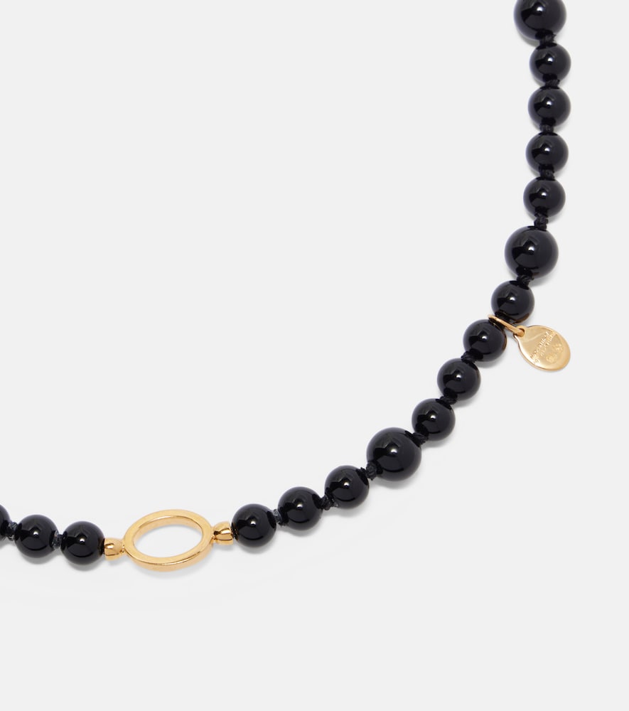  Toteme Toteme Halskette Infinity Mit Onyx 