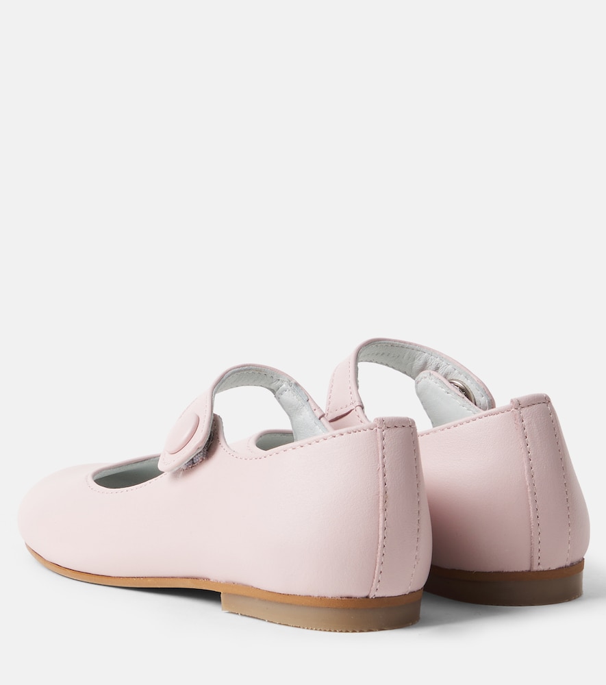  Pepa London Pepa London Leather Mary Jane Flats 