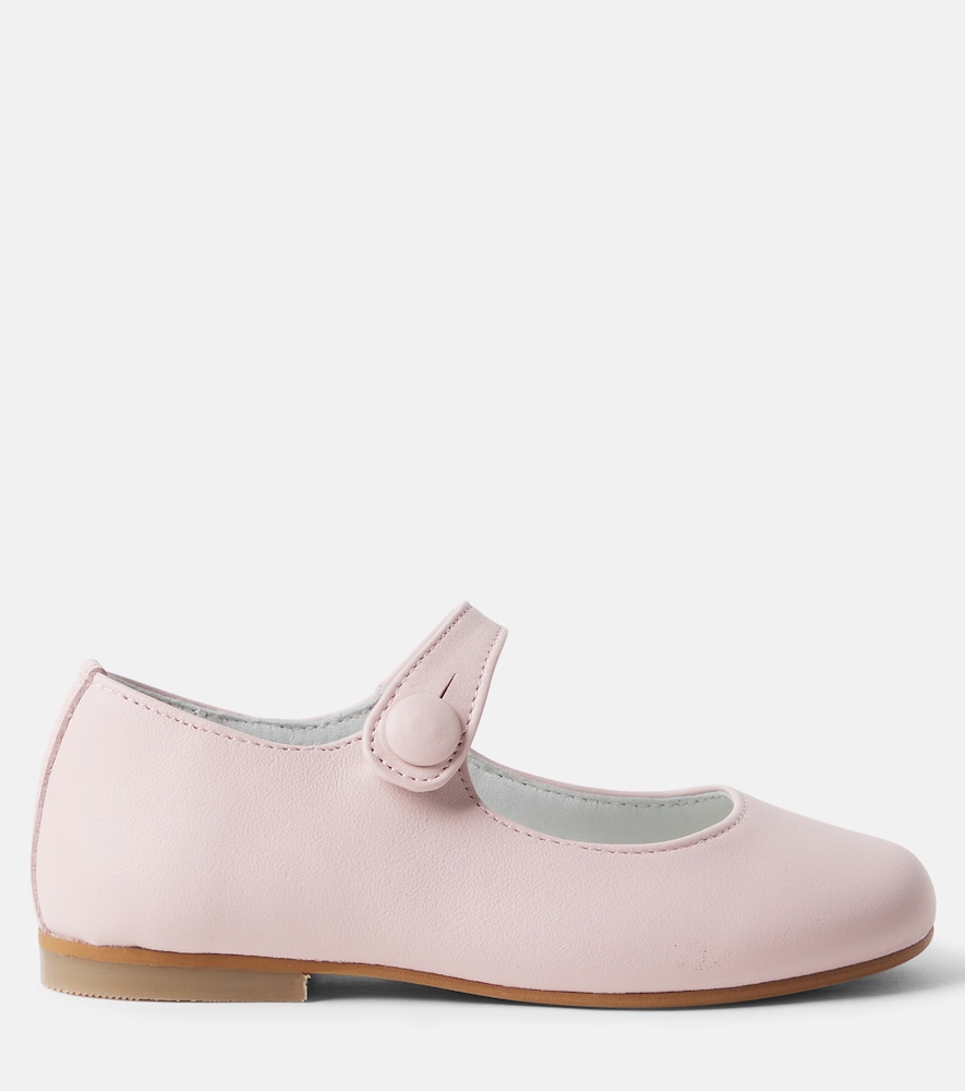  Pepa London Pepa London Leather Mary Jane Flats 