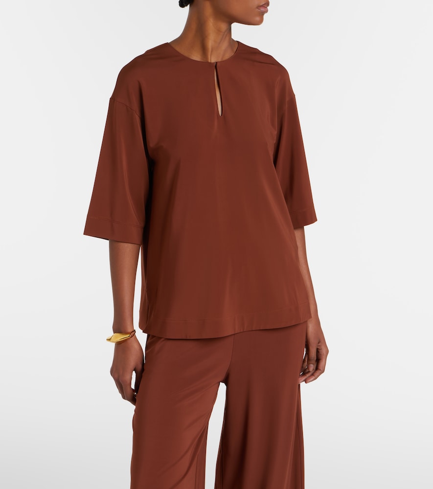 Max Mara Max Mara Giglio Keyhole Oversized Top 