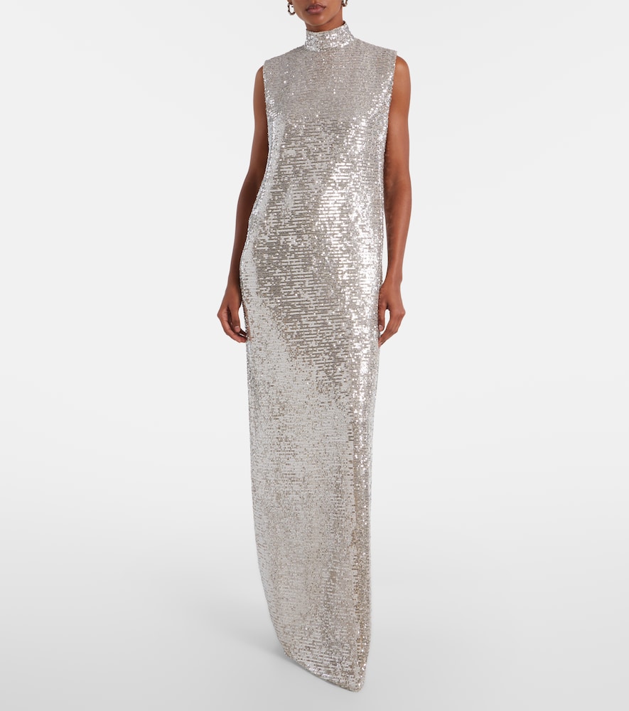 Taller Marmo Miami sequined gown