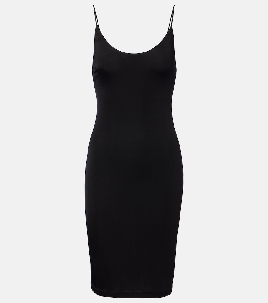 Saint Laurent Saint Laurent Cassandre jersey midi dress　サンローラン カサンドル ジャージー ミディドレス