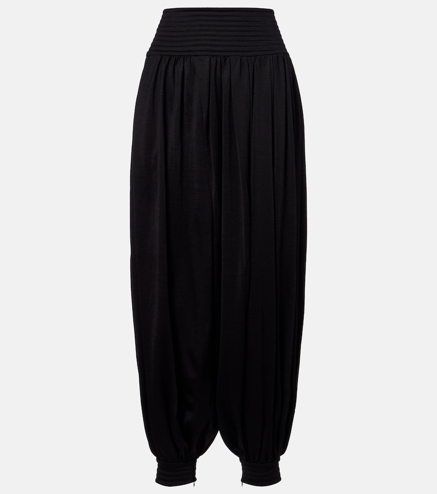 Alaia Alaïa Wool-blend balloon pants