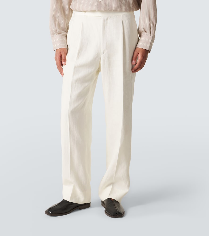  Stoffa Stã²ffa Linen Straight Pants 