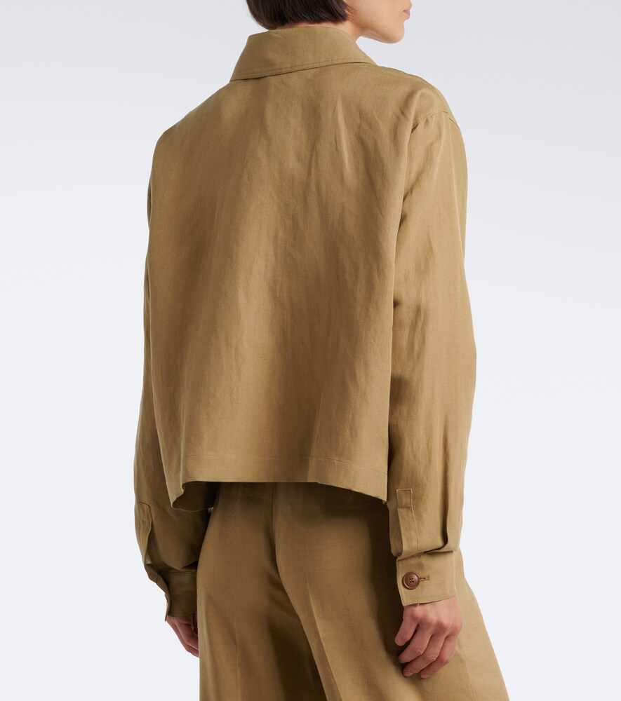 And Silk Twill Jacket