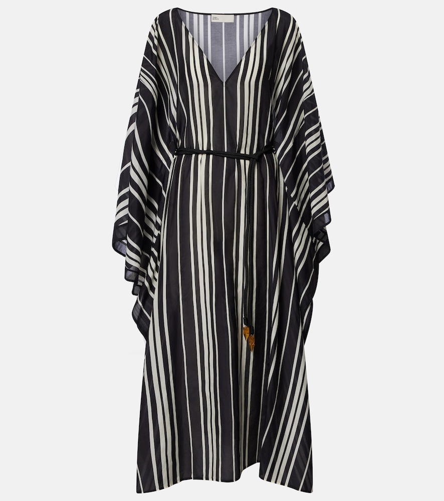 Kaftan aus Baumwolle und Seide