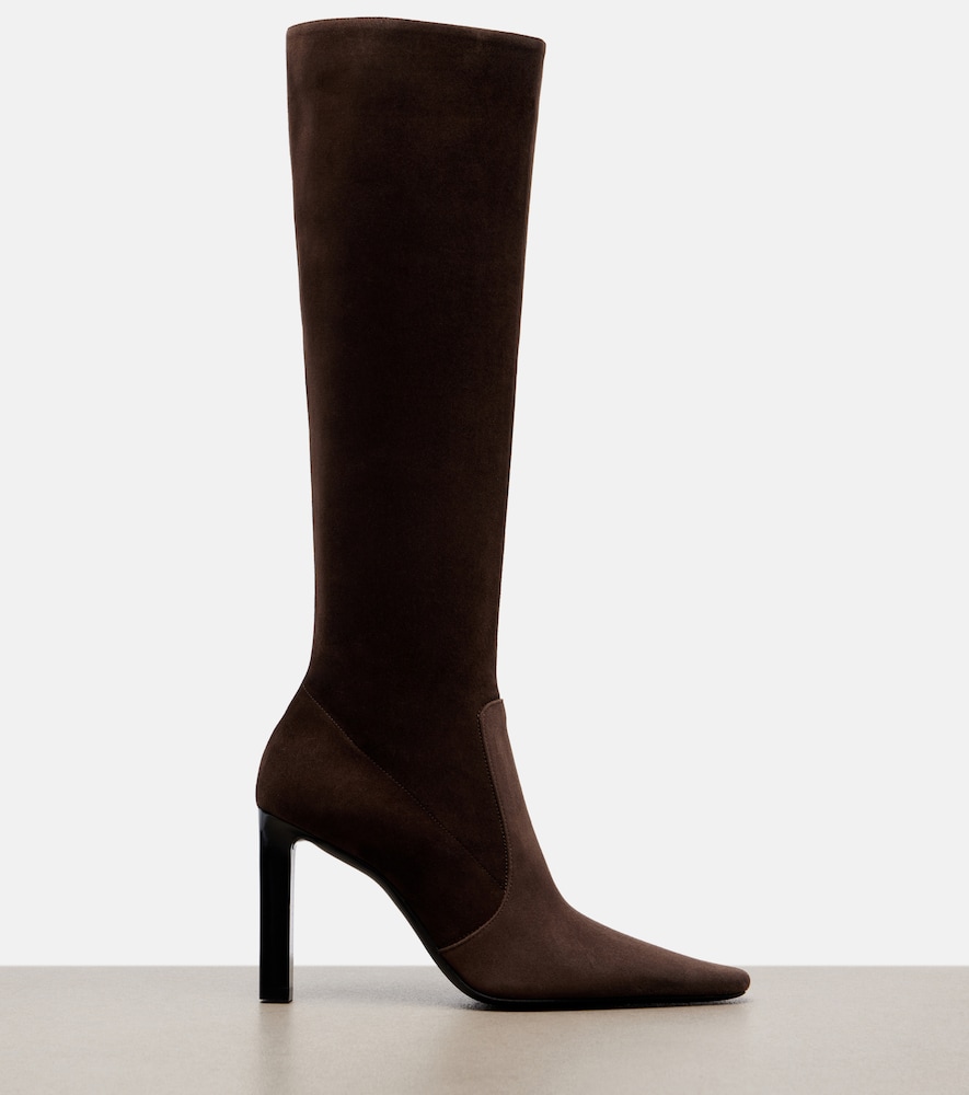 Francoise Suede Knee-High Boots