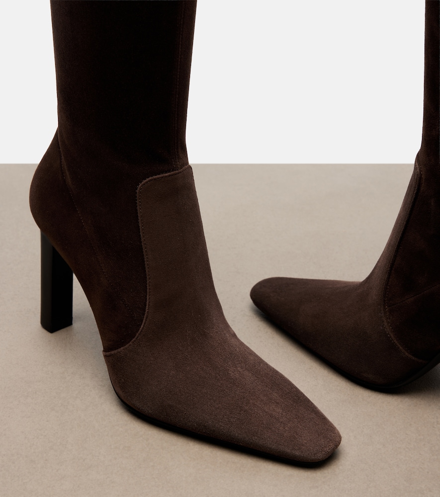 Francoise Suede Knee-High Boots