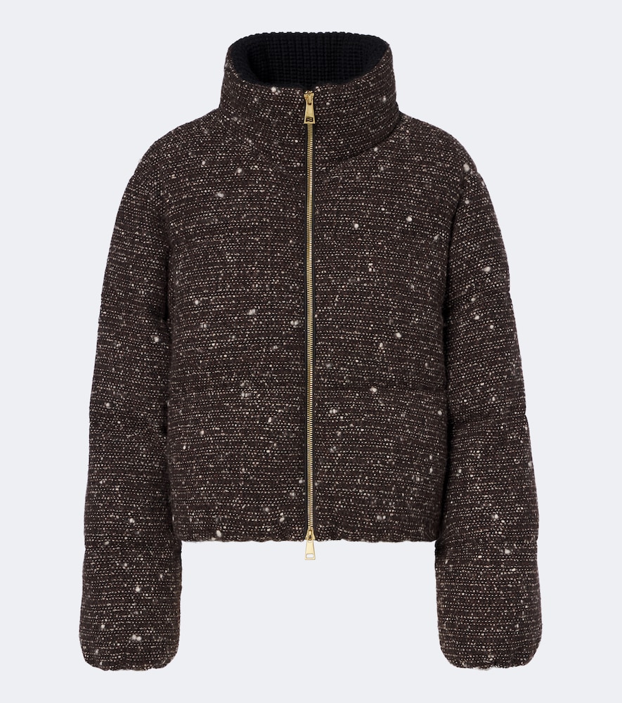Wool-Blend Bouclé Jacket