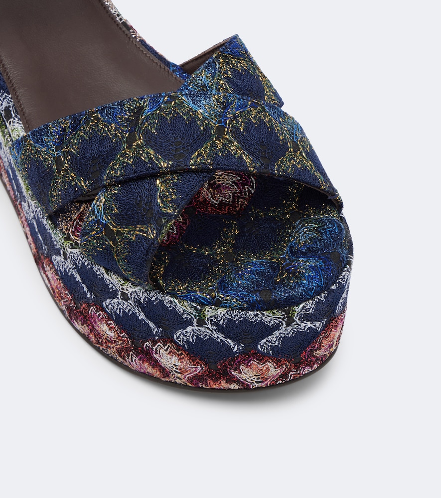 Missoni Julia lamé platform sandals | Thumbnail 4 Missoni Julia lamé platform sandals | Thumbnail 4