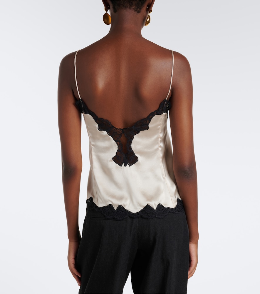 Amael Silk-Blend Satin Camisole