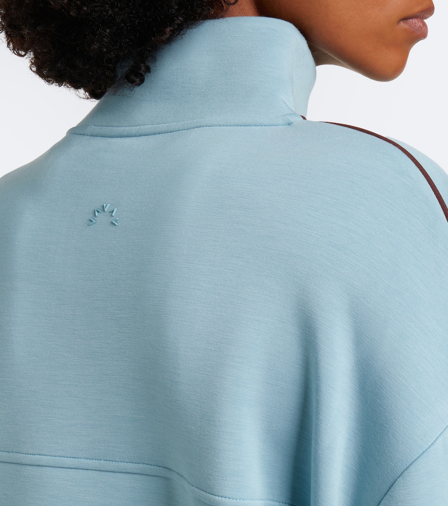 Sian Jersey Half-Zip Sweatshirt