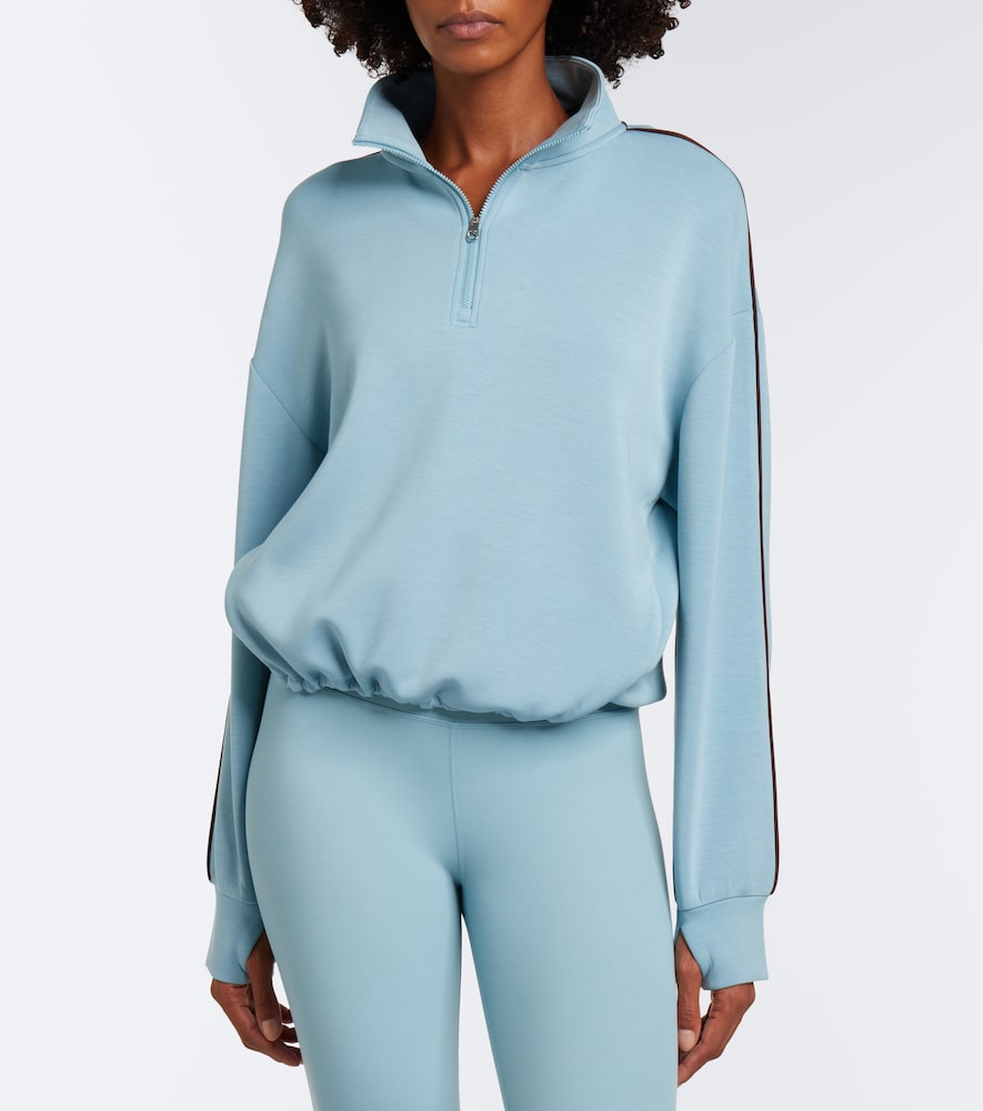 Sian Jersey Half-Zip Sweatshirt