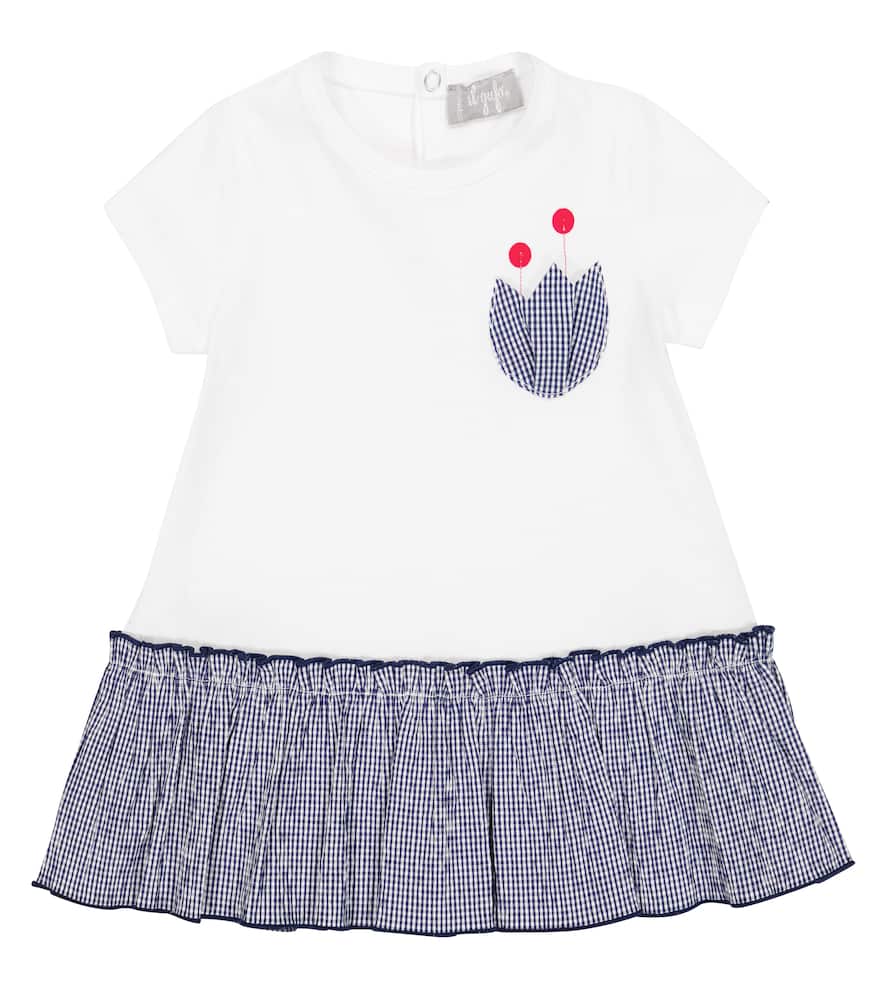 Il Gufo Baby cotton-blend dress