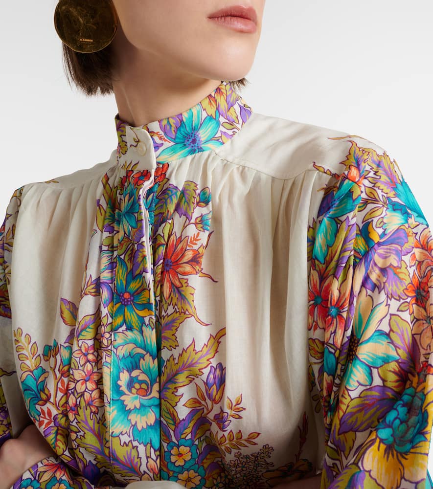 Etro Shirts In Print On White Base