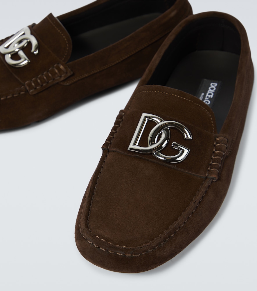  Dolce&gabbana Dolce&gabbana Loafers Dg Aus Veloursleder 