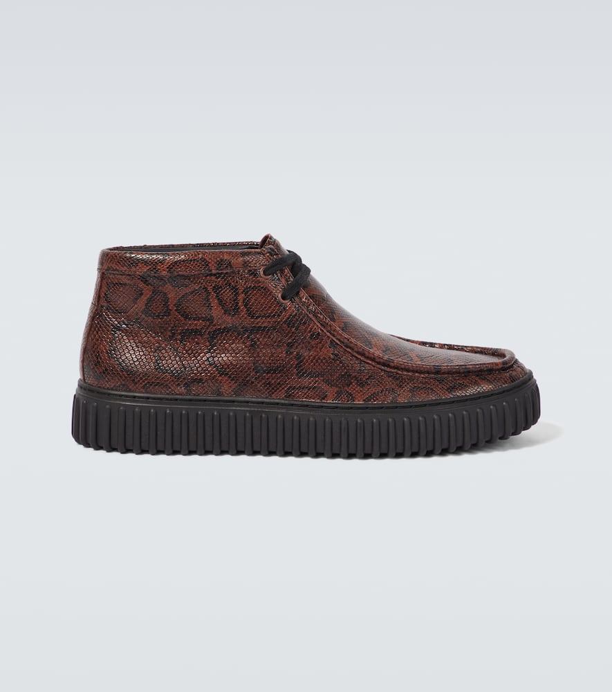 x Martine Rose Cur Torhill leather boots