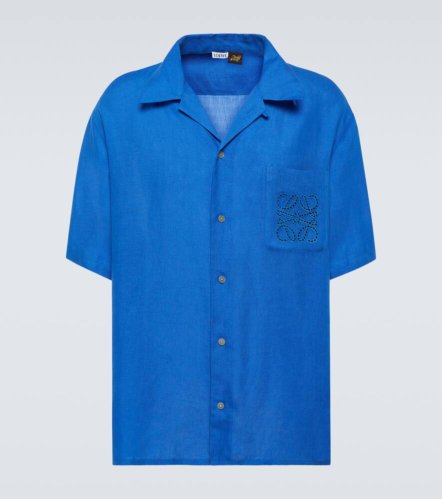 Loewe Paula's Ibiza Anagram linen shirt