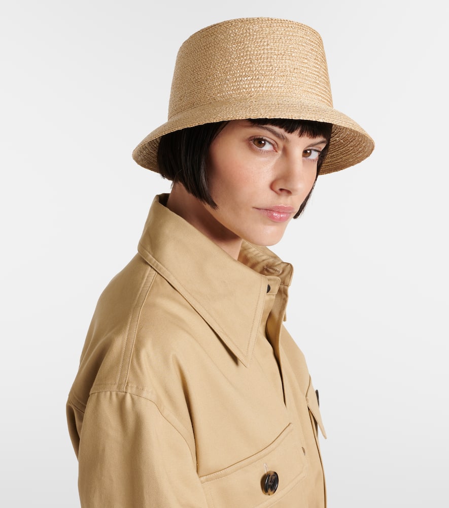 Maglina straw bucket hat