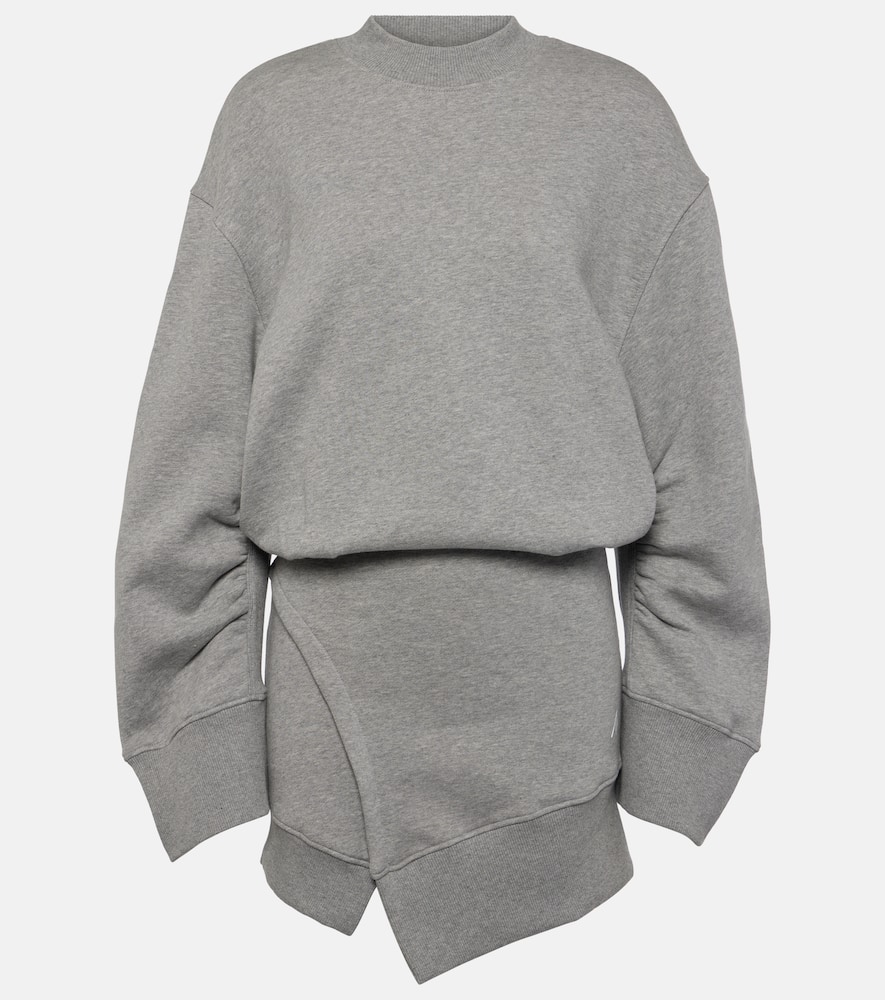 Attico Ivory Fleece In Grey