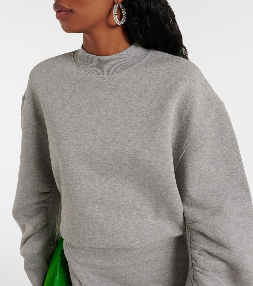 Attico Ivory Fleece In Grey