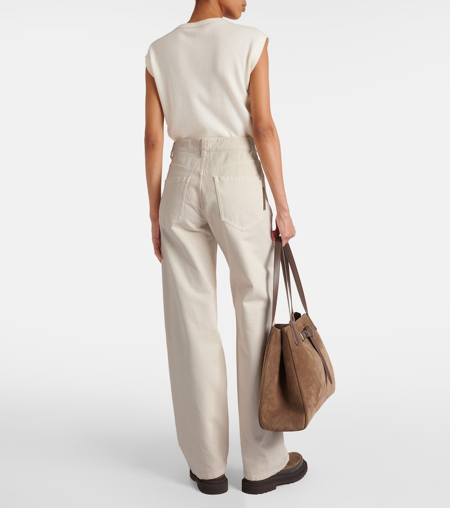  Brunello Cucinelli Brunello Cucinelli Mid-rise Straight Jeans 