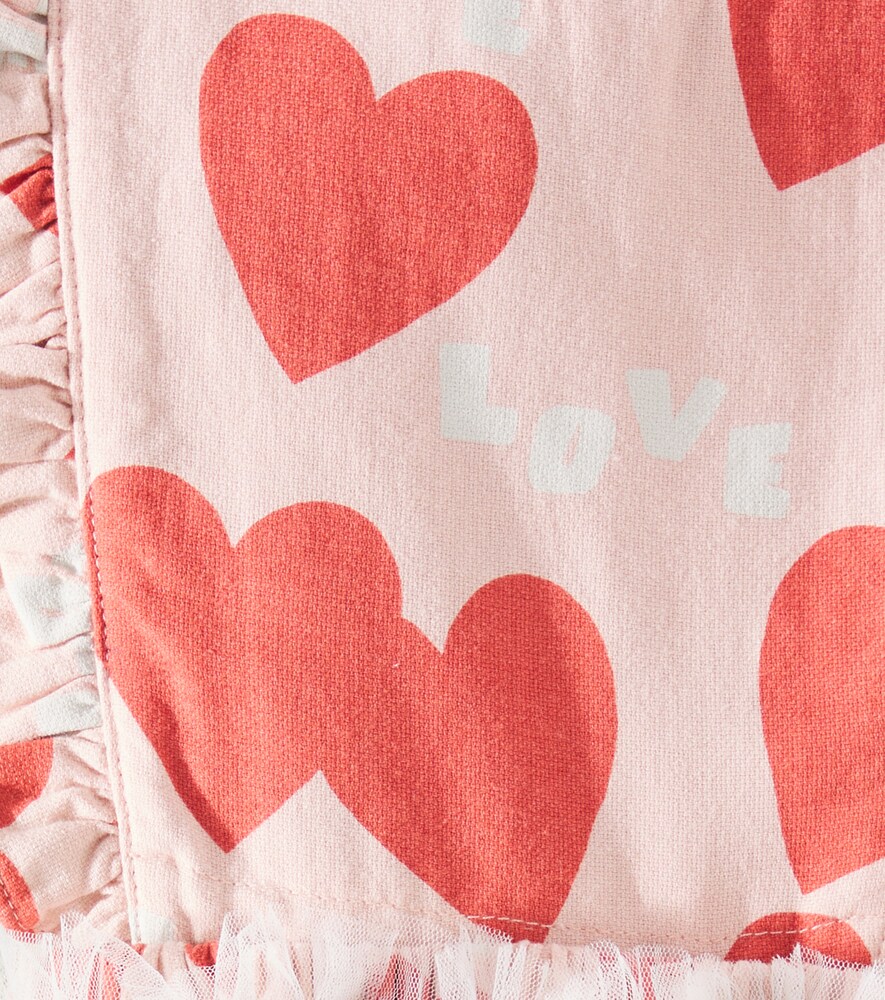  Jellymallow Jellymallow Kleid Love Frill Aus Baumwolle Mit Tüll 