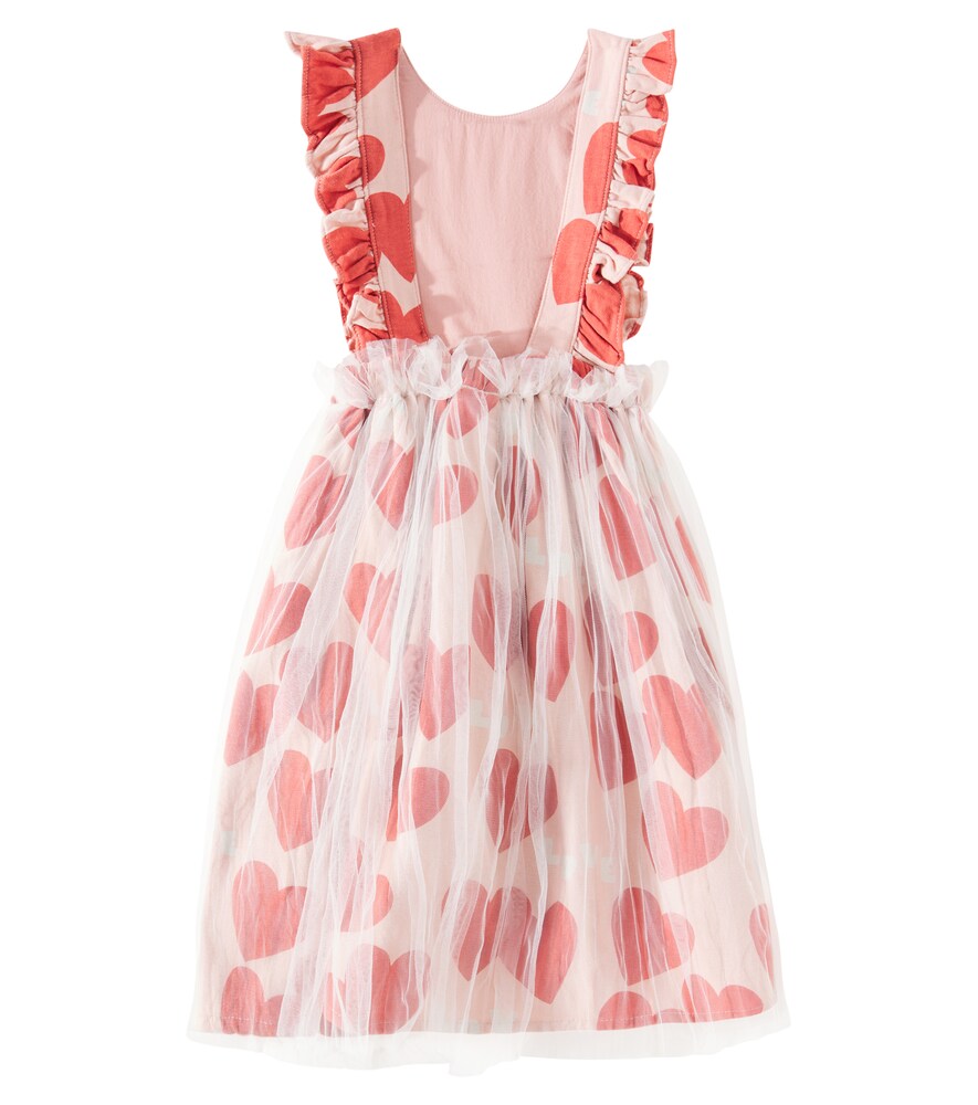  Jellymallow Jellymallow Kleid Love Frill Aus Baumwolle Mit Tüll 