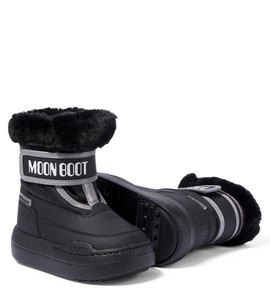  Moon Boot Kids Moon Boot Kids Schneestiefel Junior Park Strap Mit Faux Fur 
