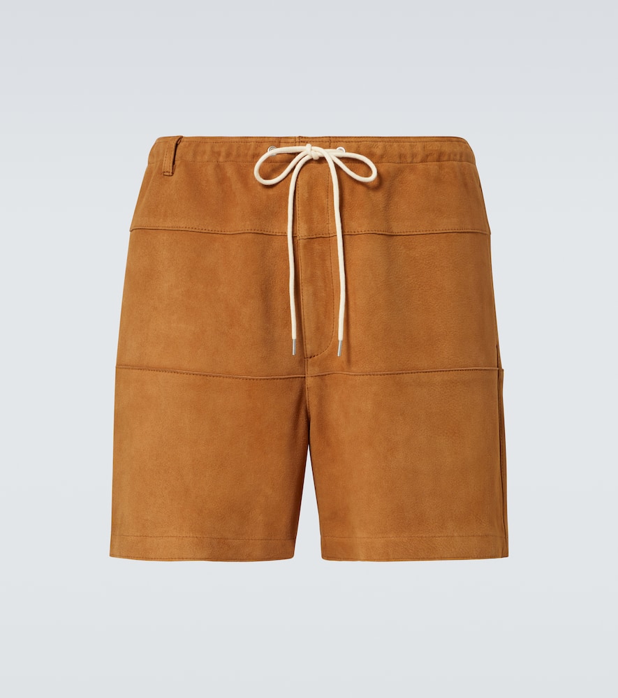 Suede shorts